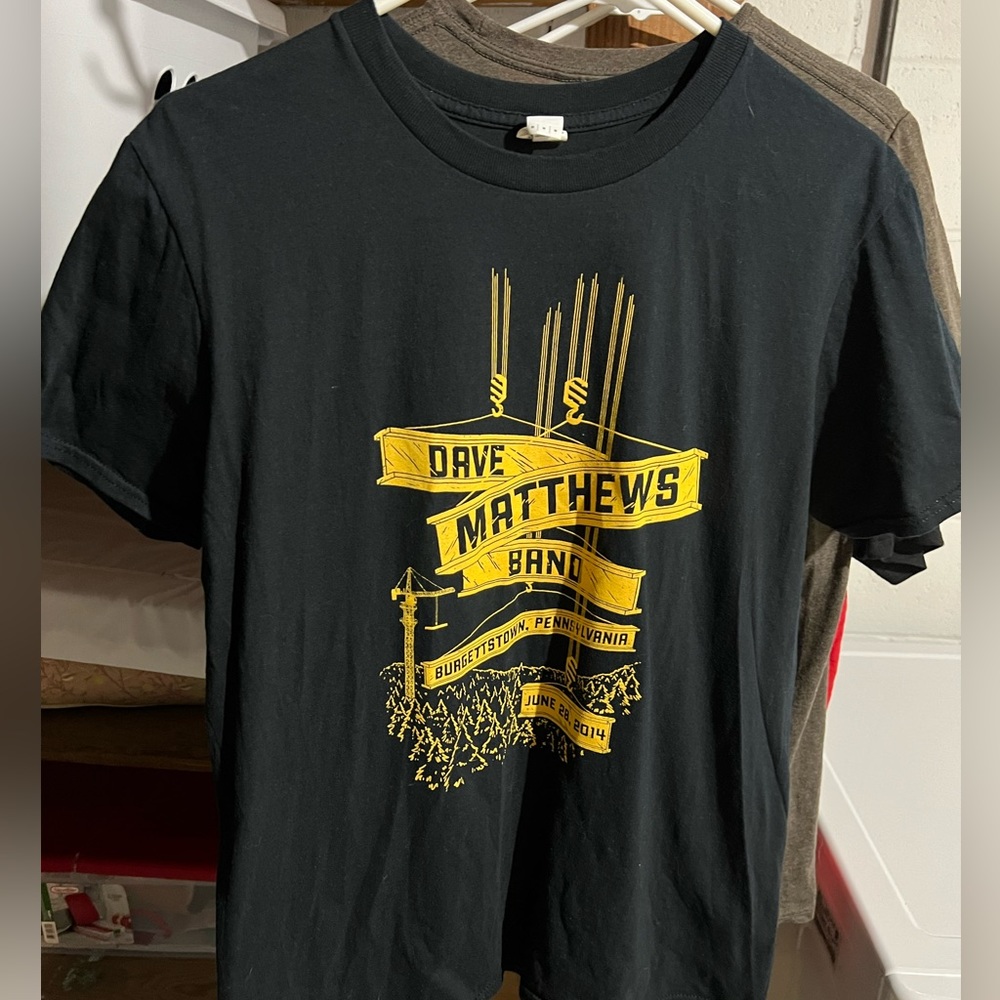 Dave Matthews Band Summer 2014 Tour Shirt. Burgettstown PA